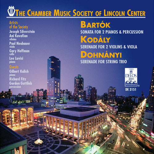 Chamber Music Society Of Lincoln Center - Sonatas for Two Pianos Music CD