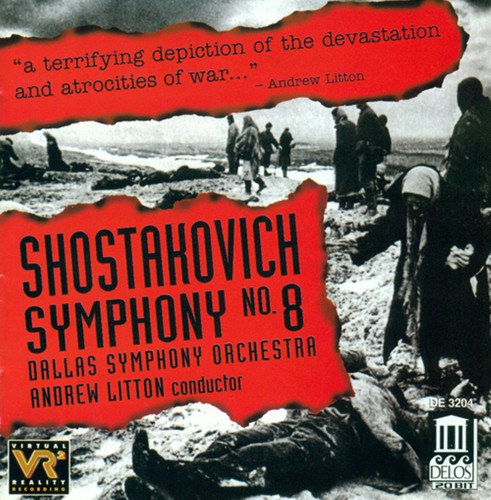 Dallas Symphony Orchestra - Symphony 8 in C minor Opus 65 Music CD
