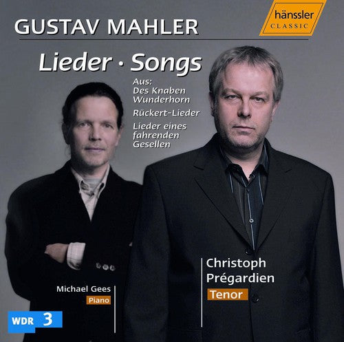 G. MAHLER - Lieder Music CD