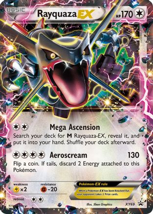 Rayquaza EX (Shiny) XY69/211 - XY Promos Holofoil