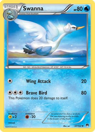 Swanna 037/122 - XY BREAKpoint
