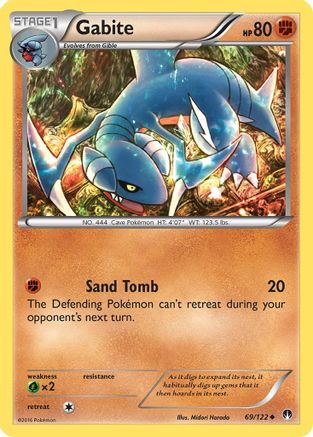 Gabite 069/122 - XY BREAKpoint
