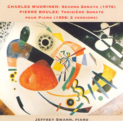 Jeffrey Swann - Piano Sonata No. 2 & 3 Music CD