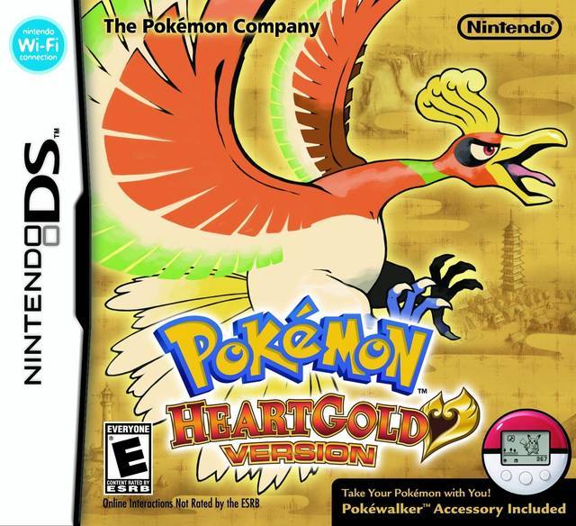 Big Box Pokemon HeartGold Version W/ PokeWalker (Nintendo DS)