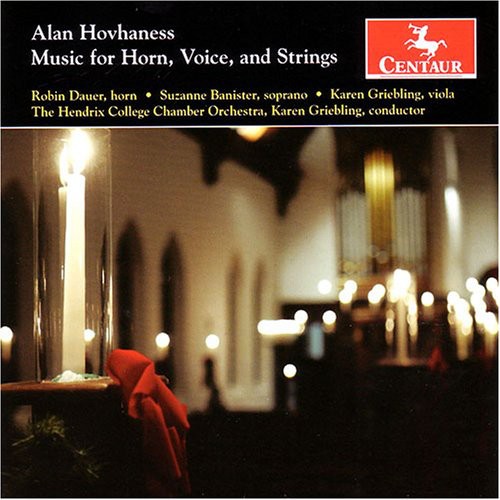 A. HOVHANESS - Music for Horn Voice & Strings Music CD