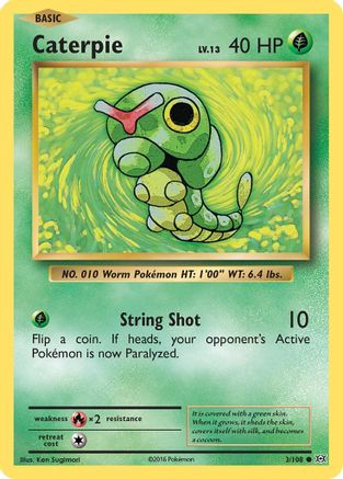 Caterpie 003/108 - XY Evolutions