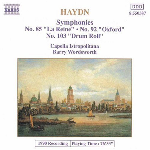 BARRY WORDSWORTH - Symphonies 85, 92 & 103 Music CD