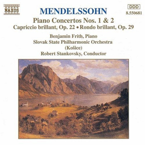 Benjamin Frith - Piano Concerti 1 & 2 Music CD
