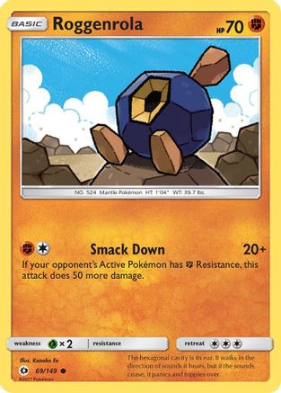 Roggenrola 069/149 - SM Base Set