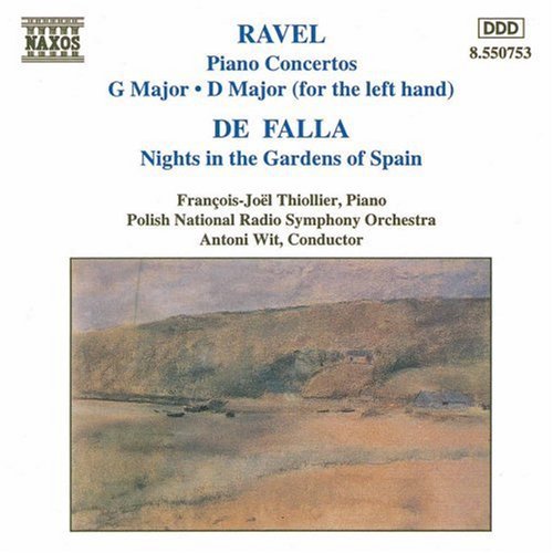 Francois-Joel Thiollier - Piano Concerti / Nights in the Gardens of Spain Music CD