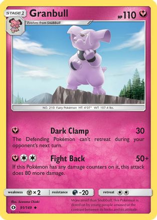 Granbull 091/149 - SM Base Set