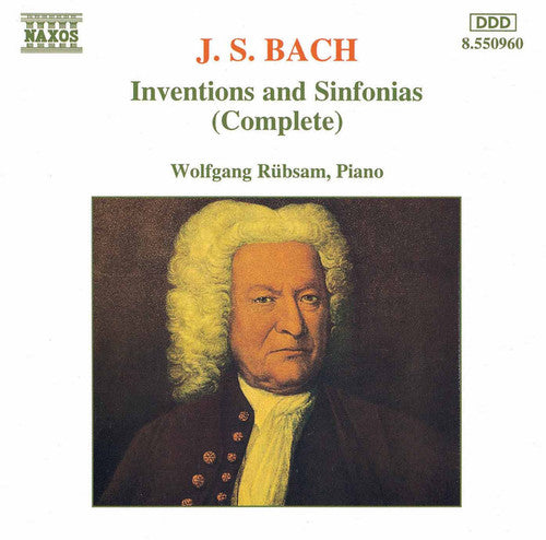 Wolfgang Rübsam - Inventions & Sinfonias (complete) Music CD