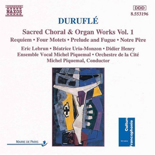 Michel Piquemal - Choral & Organ 1 Music CD