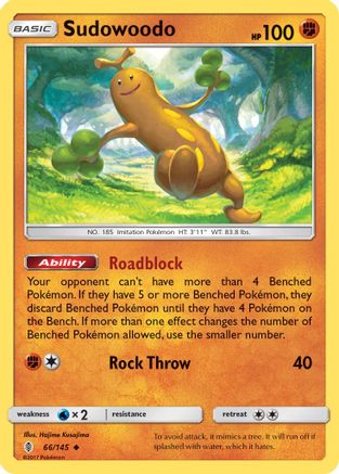 Sudowoodo 066/145 - SM Guardians Rising
