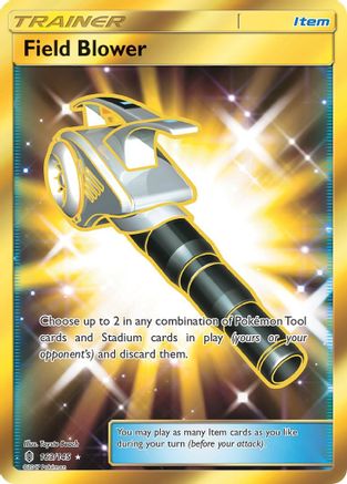Field Blower (Secret) 163/145 - SM Guardians Rising Holofoil
