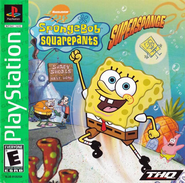 SpongeBob SquarePants SuperSponge (Greatest Hits) (PlayStation)
