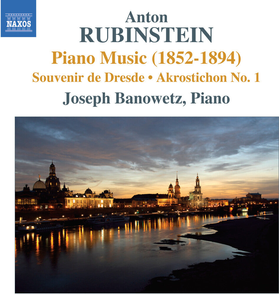Joseph Banowetz - Piano Music (1852-1894) / Souvenir de Dresde Music CD