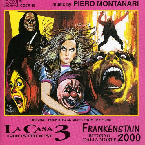 La Casa 3 / Frankenstein / OST - La Casa 3 (Ghosthouse) / Frankenstein 2000: Ritorno Dalla Morte (Original Soundtracks) Music CD
