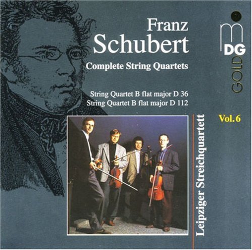 F. SCHUBERT - String Quartets 6 Music CD