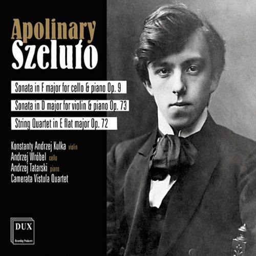 Szeluto / Wrobel / Camerata Vistula Quartet - Sonata for Cello Violin & Piano Music CD