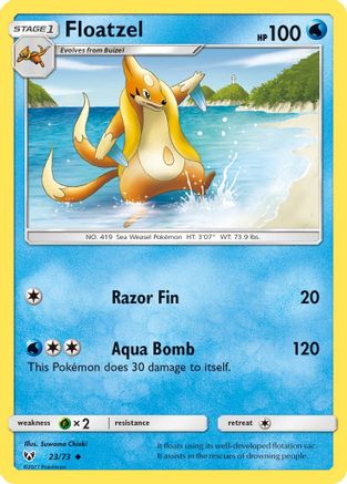 Floatzel 023/73 - Shining Legends