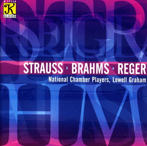 Lowell Graham - Strauss Reger Brahms Music CD