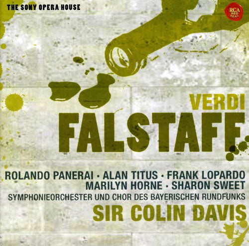 Verdi / Panerai / Bayern Radio Sym Orch / Davis - Falstaff Music CD