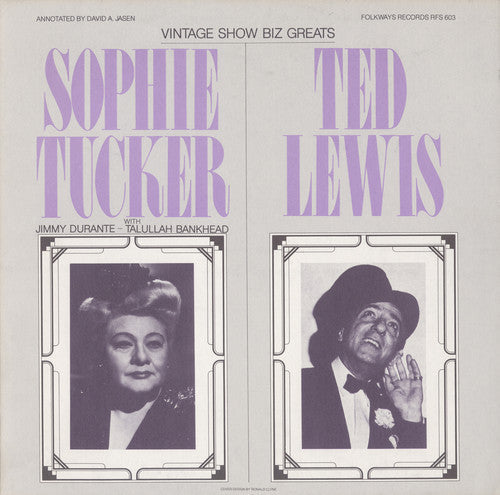 Tucker/Lewis - Vintage Show Biz Greats Music CD