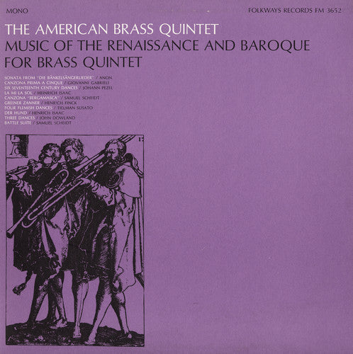 American Brass Quintet - Music of Renaissance & Baroque for Brass Quintet Music CD