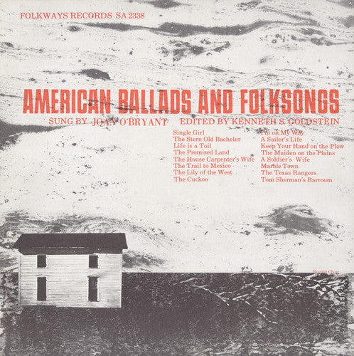 Joan O'Bryant - American Ballads and Folksongs Music CD