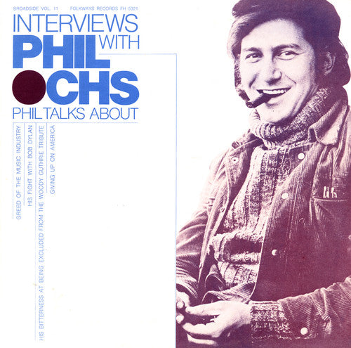 Phil Ochs - Broadside Ballads 11: Interviews with Phil Ochs Music CD