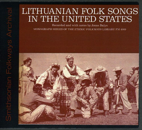 Lithuanian Folk Songs In The United States - Lithuanian U.S. / Various Music CD