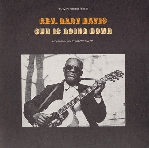 Rev Davis Gary - Sun Is Going Down Music CD