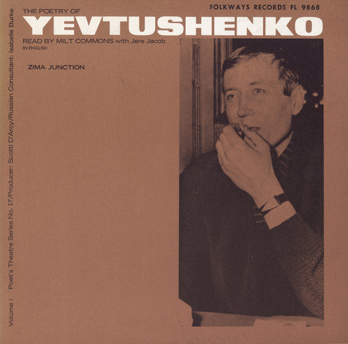 Milt Commons - The Poetry of Yevtushenko: Vol. 1 - Zima Junction Music CD