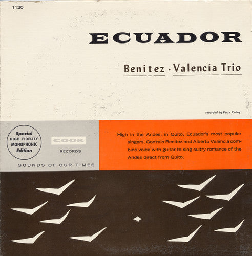Benitez-Valencia Trio - Ecuador Music CD