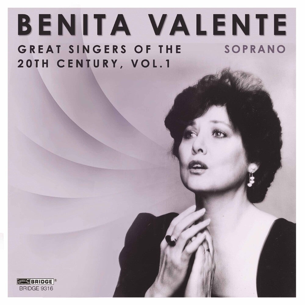 Benita Valente - Great Singers of the 20th Century 1 / Various Music CD