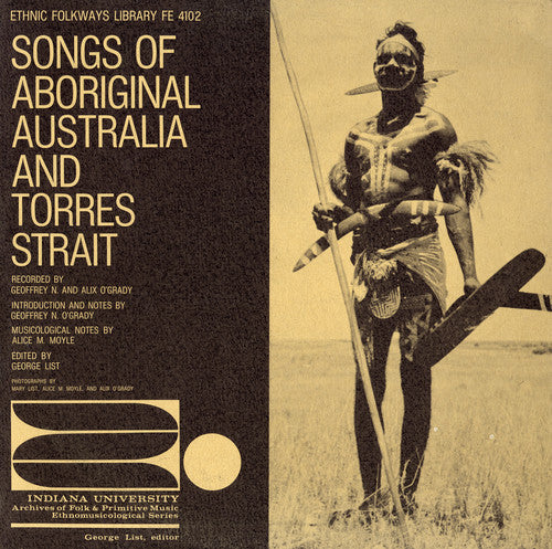 Songs Of Aboriginal Australia & Torres Strait - Aboriginal Australia / Various Music CD