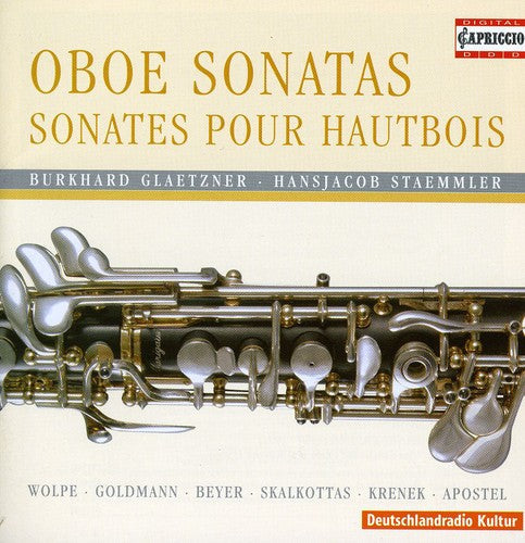 BURKHARD GLAETZNER - Oboe Concertino / Oboe Sonata Music CD