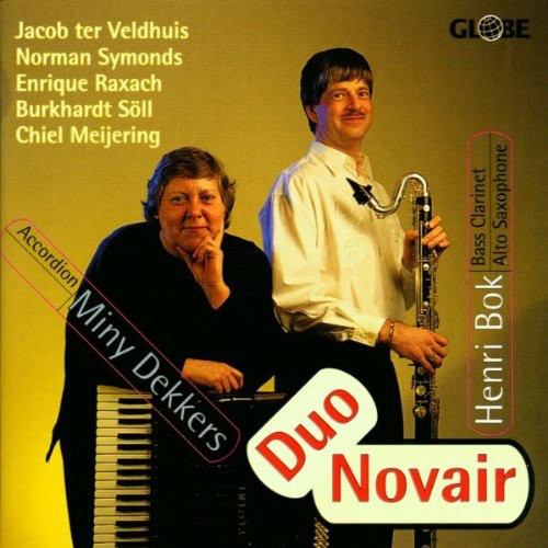 Duo Novair - Works for Bass Clarinet or Alto Saxophone & Accordion Music CD