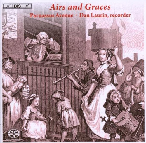 DAN LAURIN - Airs & Graces: Scottish Tunes & London Sonatas Music CD