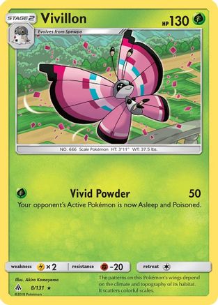 Vivillon 008/131 - SM Forbidden Light