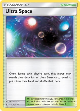 Ultra Space 115/131 - SM Forbidden Light Reverse Holofoil