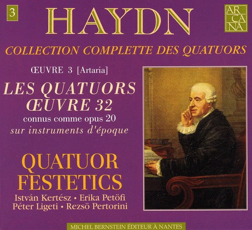 Haydn / Quatuor Festetics - Collection Complete Des Quatuors 3 Music CD