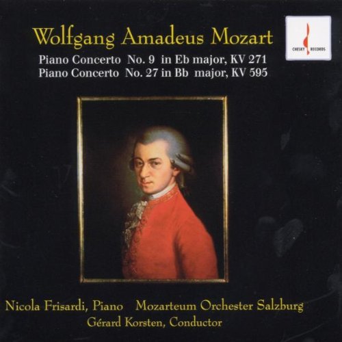 W.A. Mozart - Piano Concertos 9 & 27 Music CD
