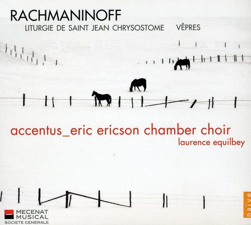 S. RACHMANINOFF - Litergy of St John Chrysostomus: Vespers Music CD