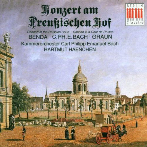 Benda / Bach / Graun - Music of the Prussian Music CD