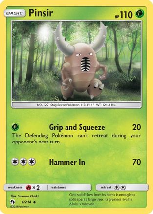 Pinsir 004/214 - SM Lost Thunder