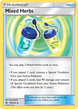 Mixed Herbs 184/214 - SM Lost Thunder