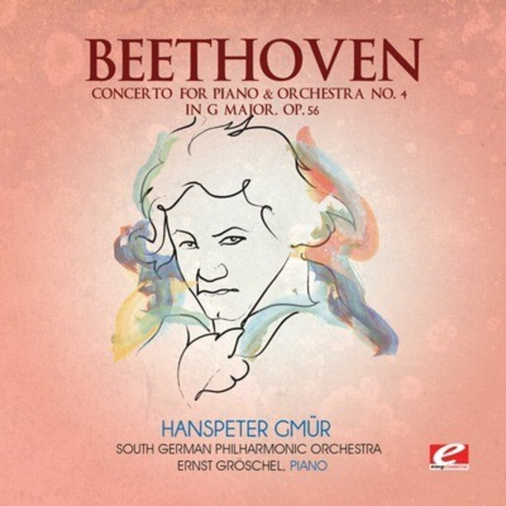 South German Philharmonic Orchestra - Concerto for Piano & Orchestra 4 in G Major Music CD