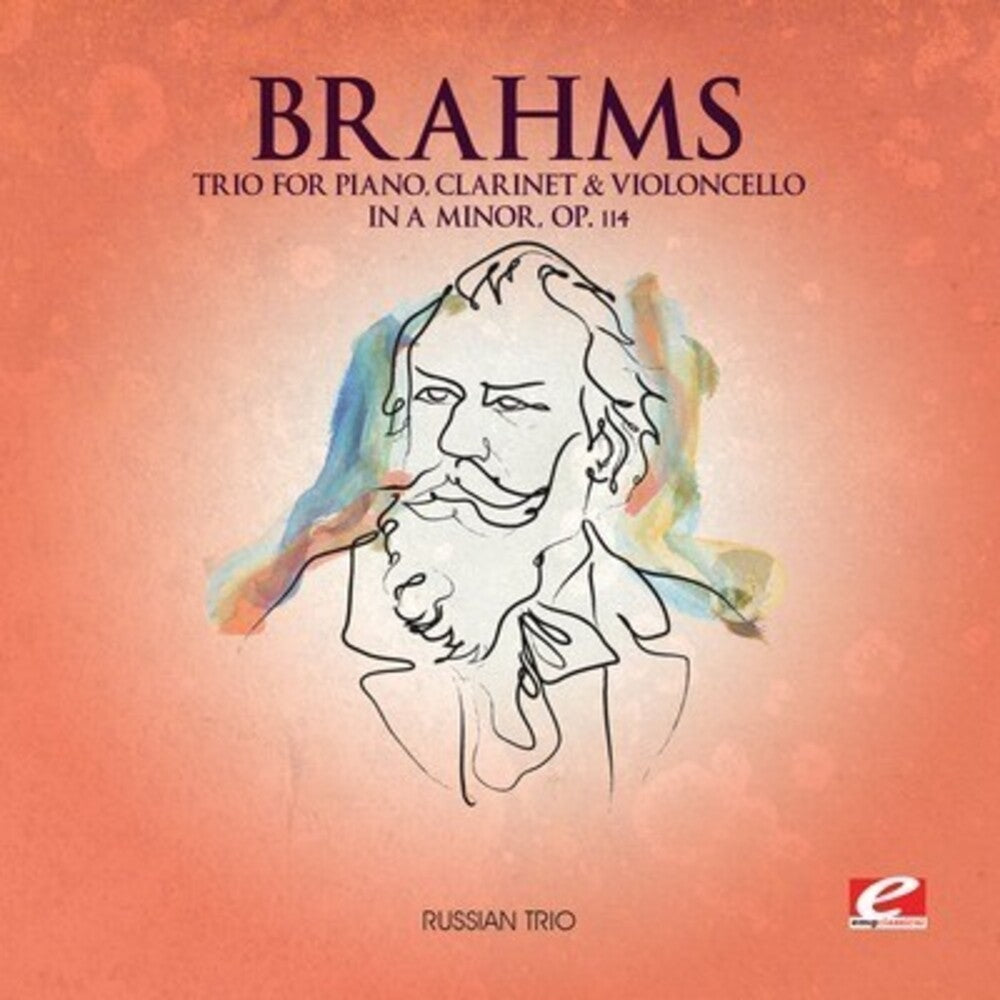 Brahms - Trio Piano Clarinet Violoncello in A minor Music CD